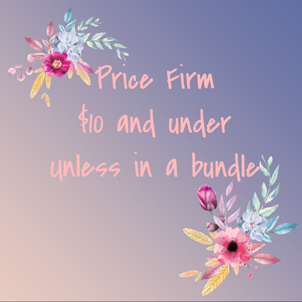 Firm $10 & under or make a bundle!